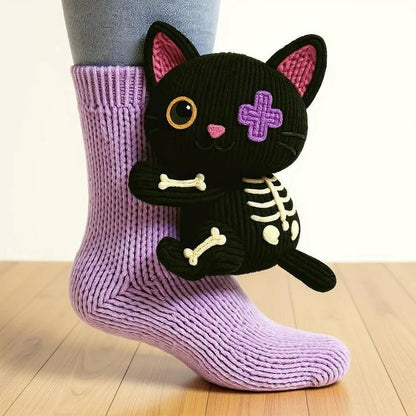 Cozy 3D Knit Animal Socks, Cute & Comfy for You or a Lovely Gift 💝